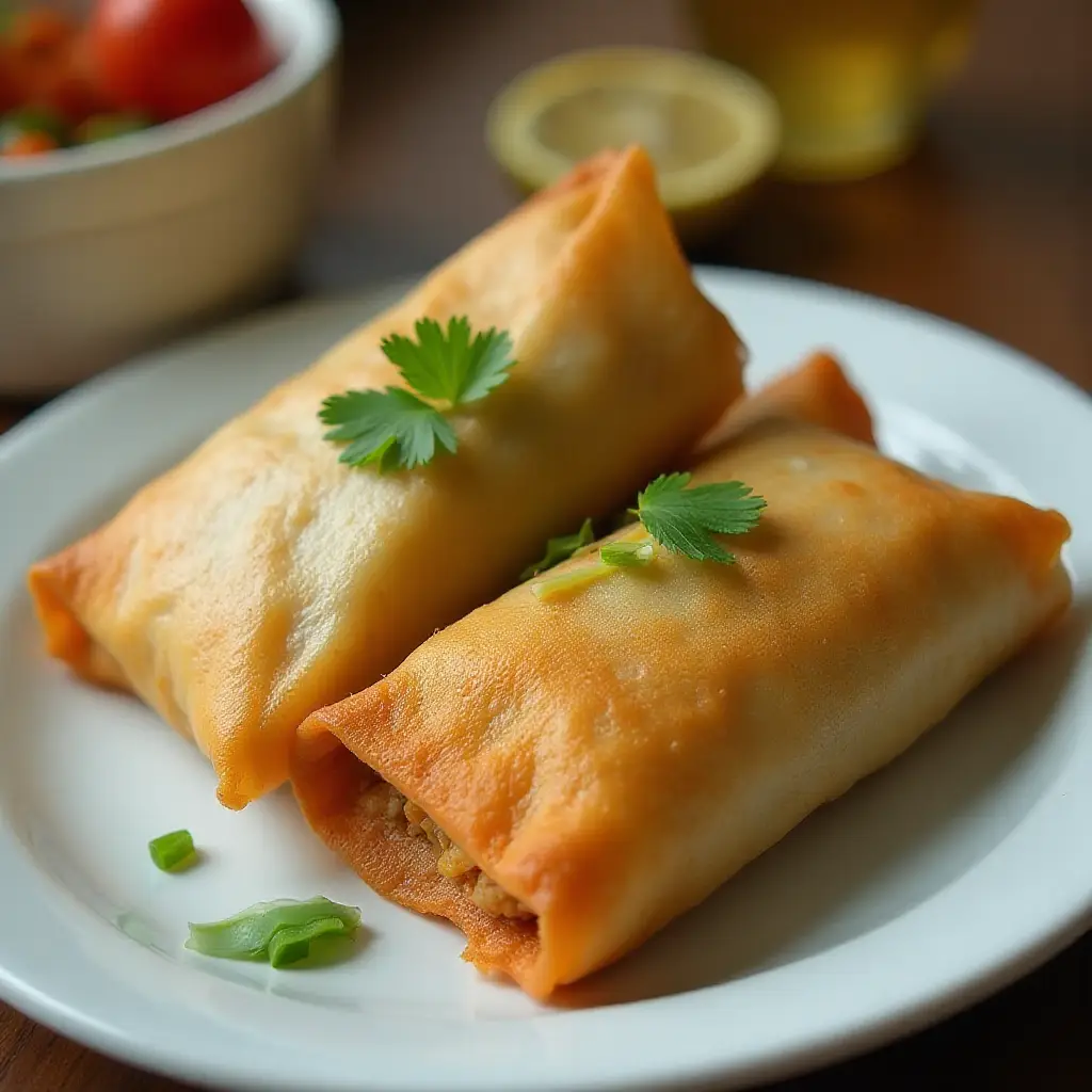 Traditional Filipino Lumpia