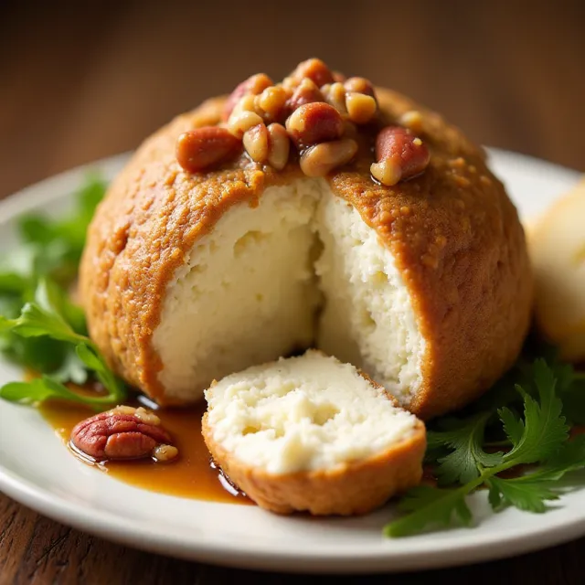 Garlic and Brown Sugar Cheese Ball
