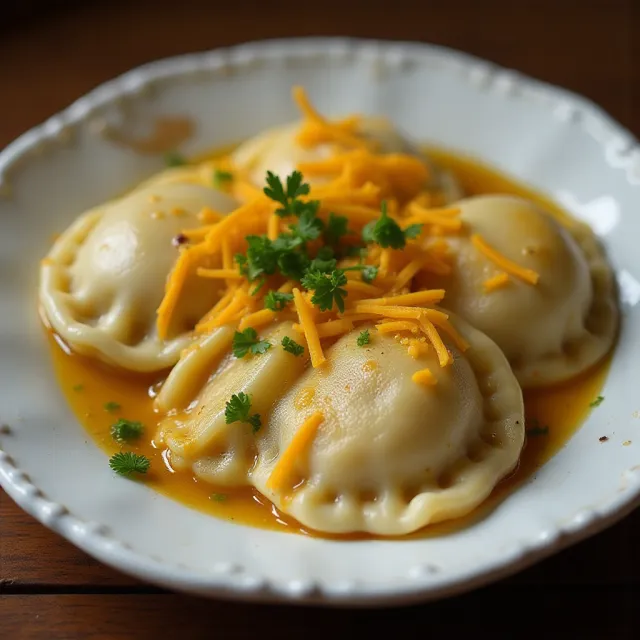 Ukrainian Olha's Varenyky (Perogies)