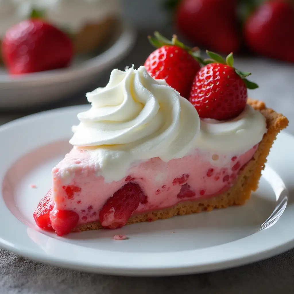 Frozen Strawberry Pie