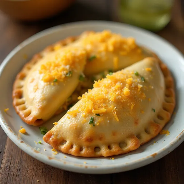 Baked Chicken Empanadas with Hatch Chile