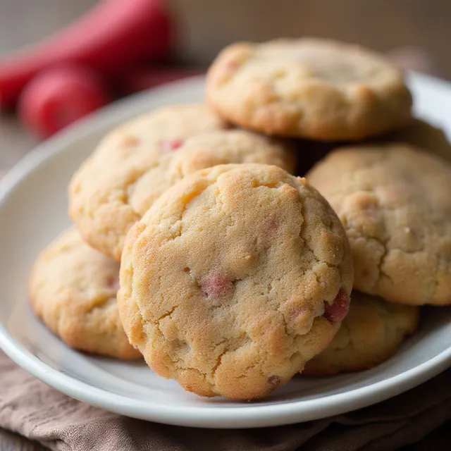 Rhubarb Snickerdoodles