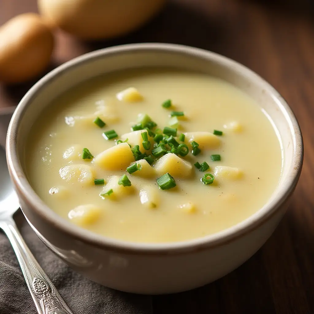 Slow Cooker Potato Soup with Heavy Cream