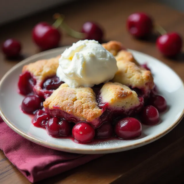 Cherry or Fruit Cobbler