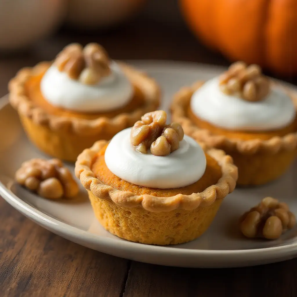 Mini Sweet Potato Pumpkin Pies