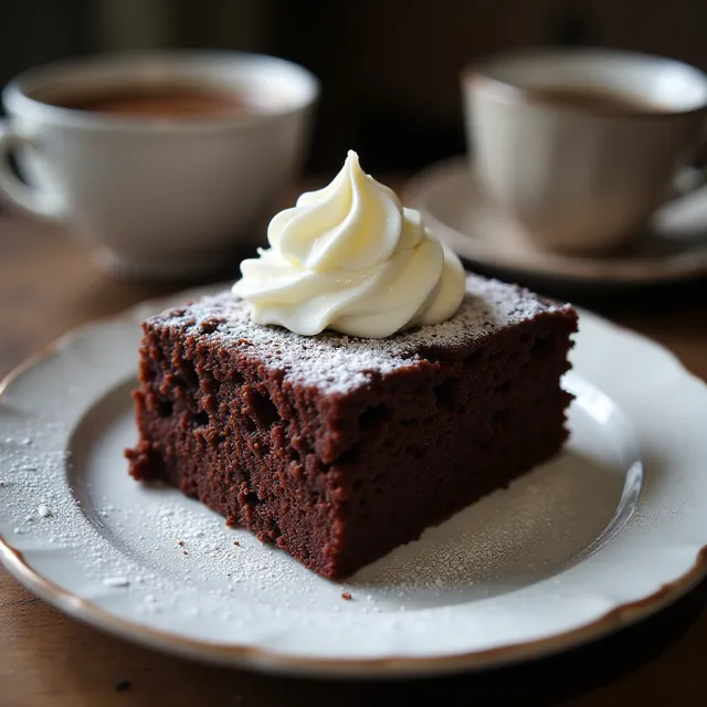 Swedish Sticky Chocolate Cake (Kladdkaka)