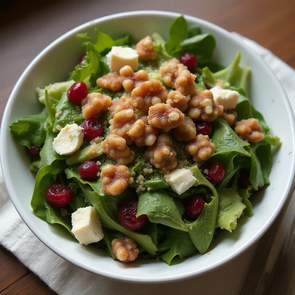 Missy's Candied Walnut Gorgonzola Salad