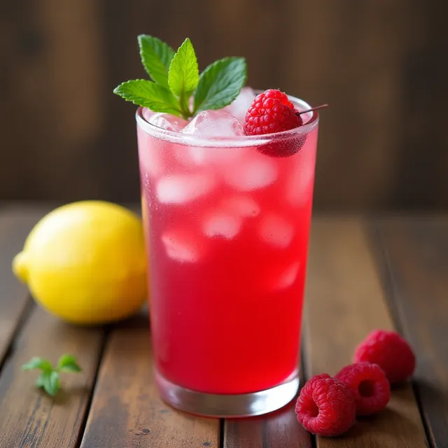 Easy Raspberry Lemonade