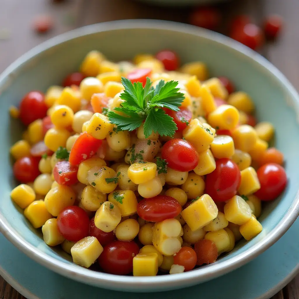 Corn Tomato Salad