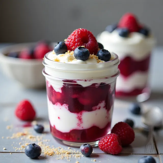 Make-Ahead Frozen Yogurt Parfaits