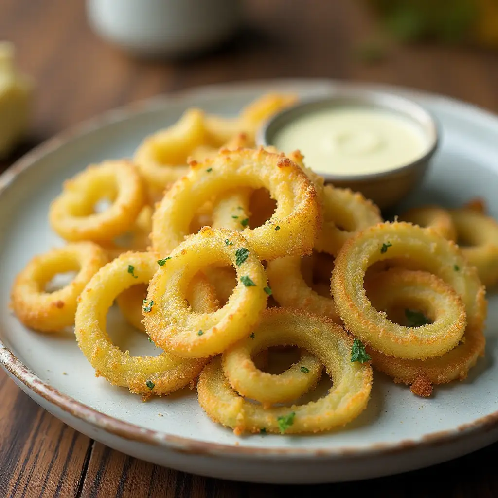 Air Fryer Curly Zucchini Fries