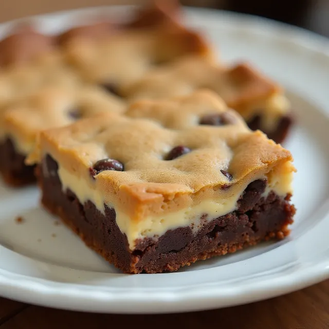 Chocolate Chip Cream Cheese Brownies