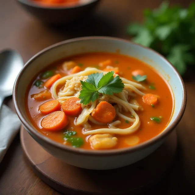Thai Chicken Noodle Soup