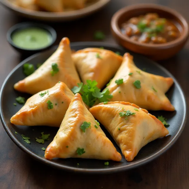 Traditional Beef Samosas