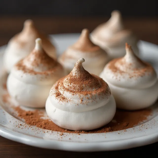 Meringue Mushrooms