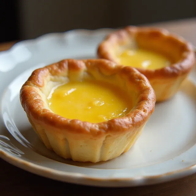 Portuguese Custard Tarts (Pasteis de Nata)