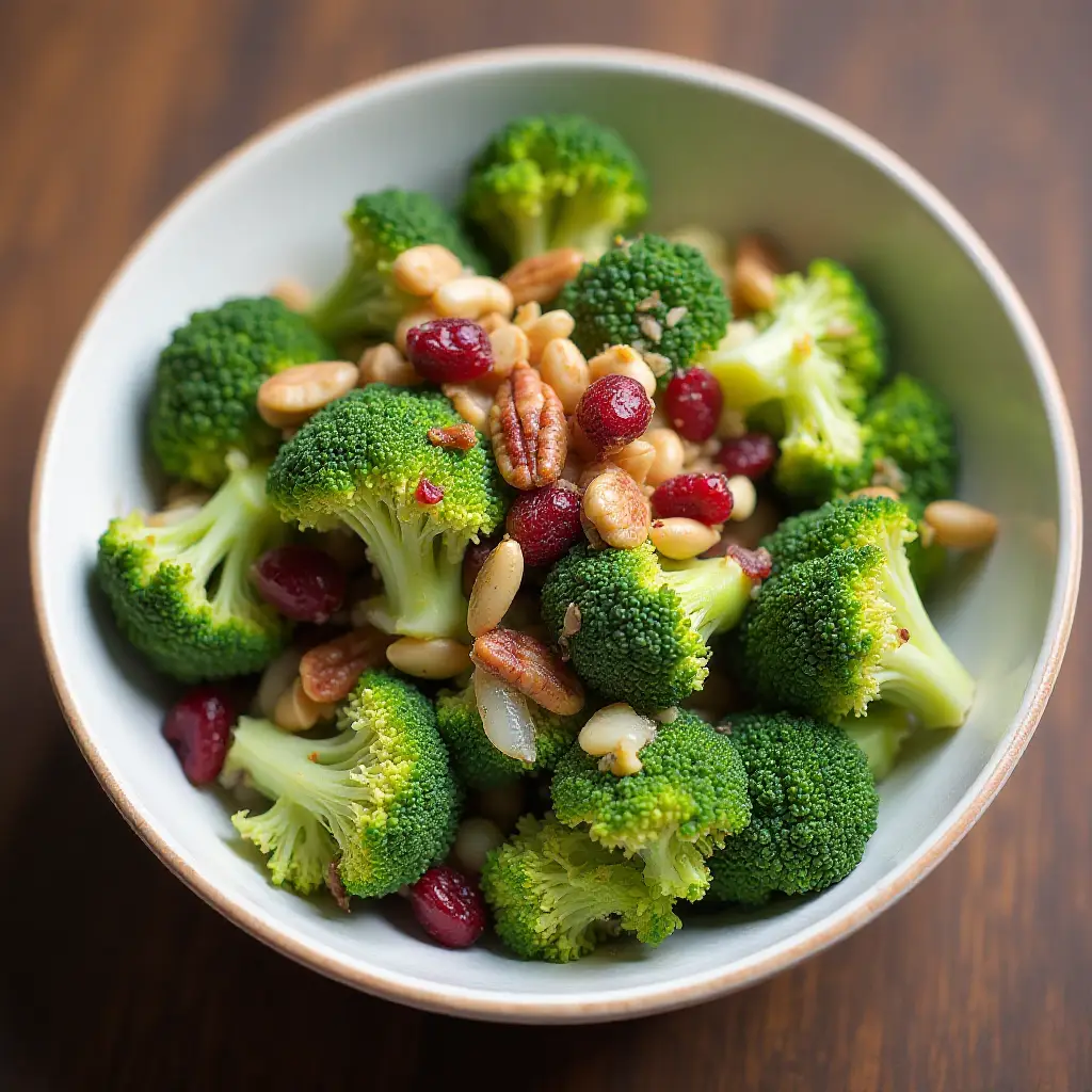 Best Baconless Broccoli Salad