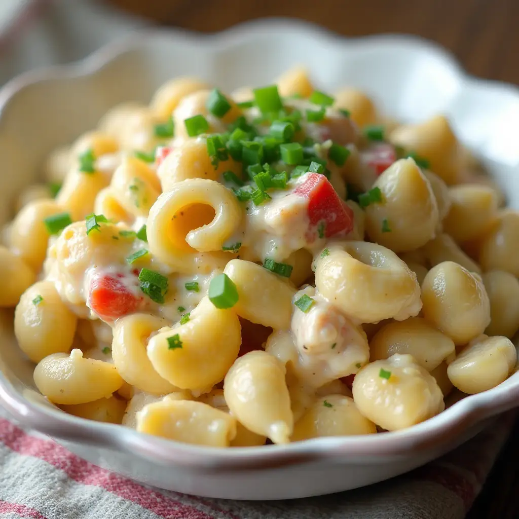 Creamy Crab and Pasta Salad
