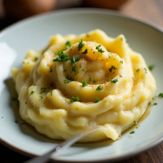 Roasted Garlic Mashed Potatoes