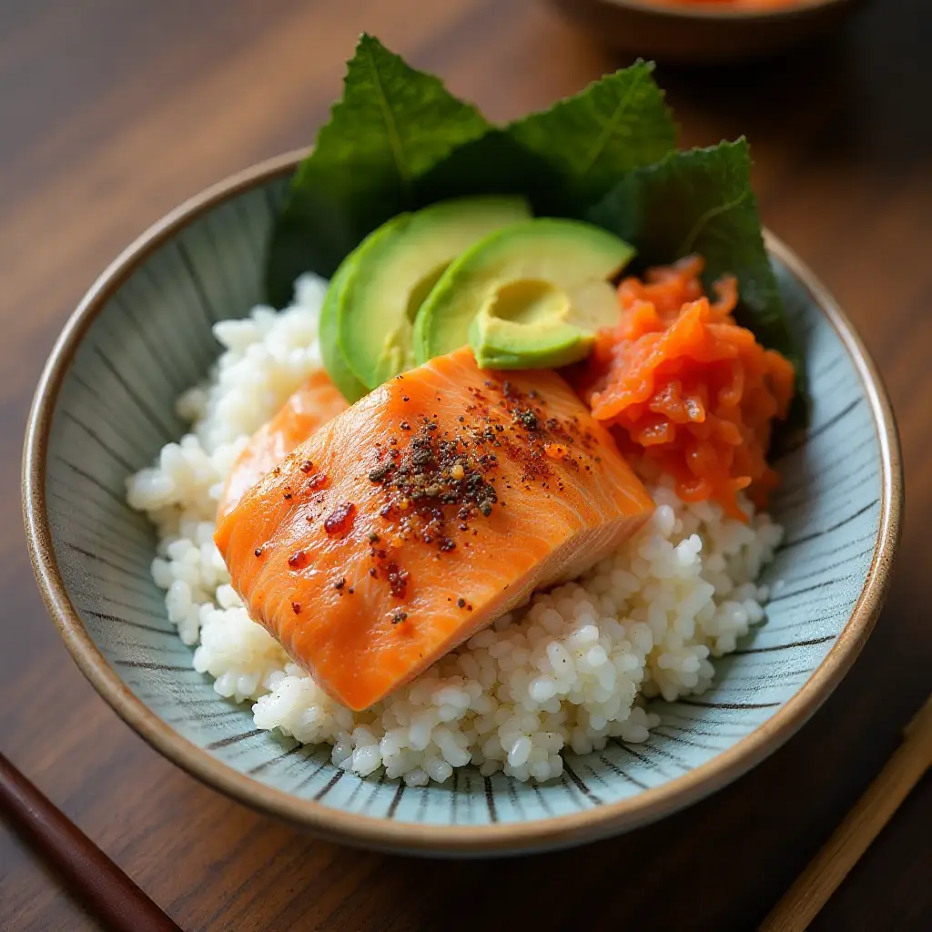 TikTok Salmon Bowl