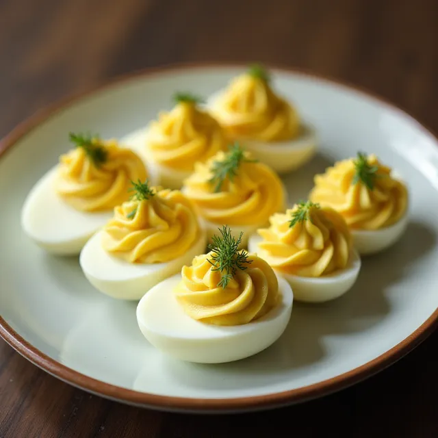 Deviled Eggs with Horseradish