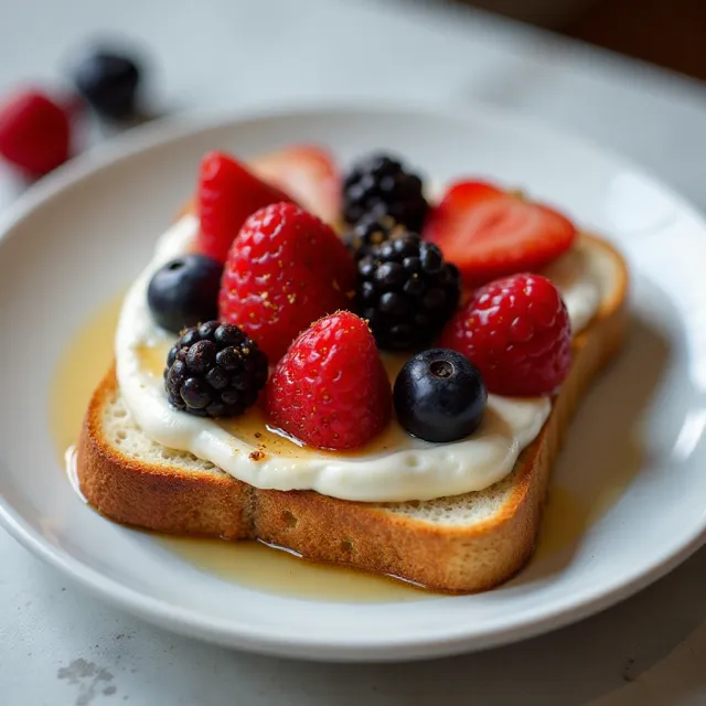 Cottage Cheese Toast