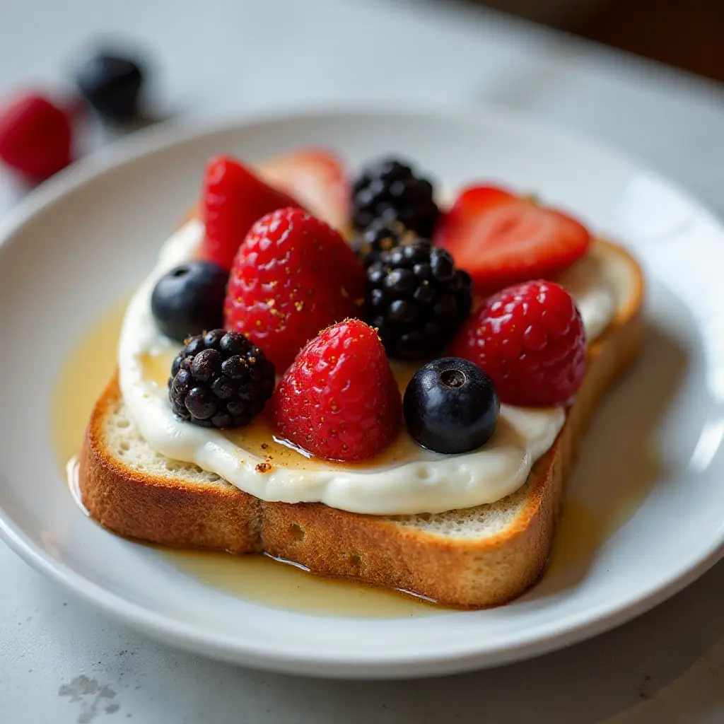 Cottage Cheese Toast
