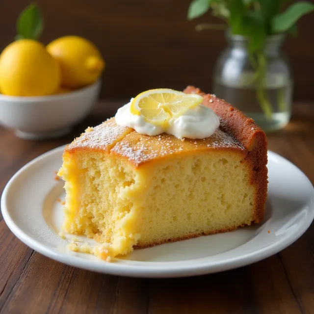 Old-Fashioned Lemon Pound Cake