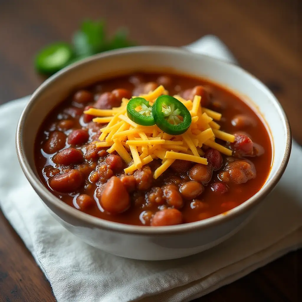 No-Tomato Chili