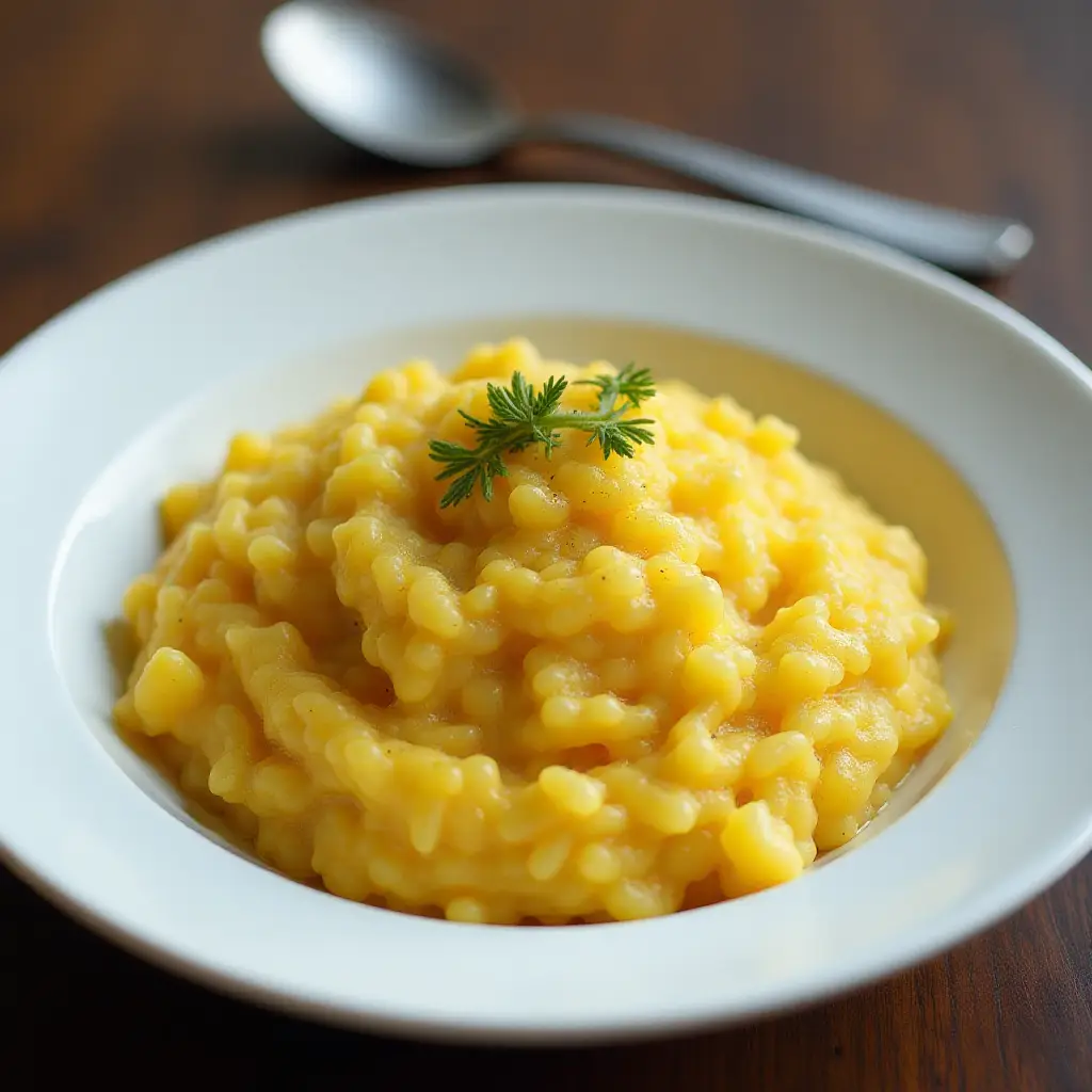 Saffron Risotto in the Pressure Cooker