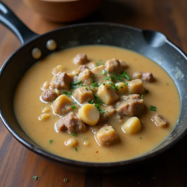 Dad's Hamburger Gravy