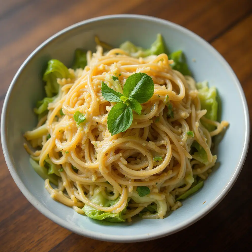 Napa Cabbage Noodle Salad