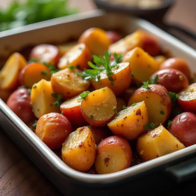 Honey Roasted Red Potatoes