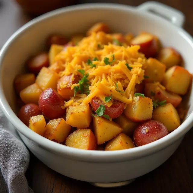 Easy, Spicy Roasted Potatoes