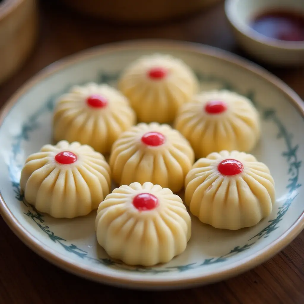 Almond Cookies (Dim Sum Variety)