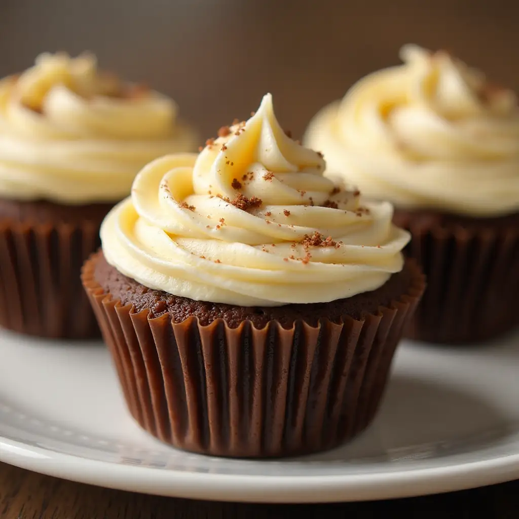 Brownie Cheesecake Cupcakes