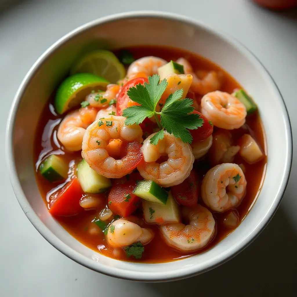 Bloody Mary Ceviche