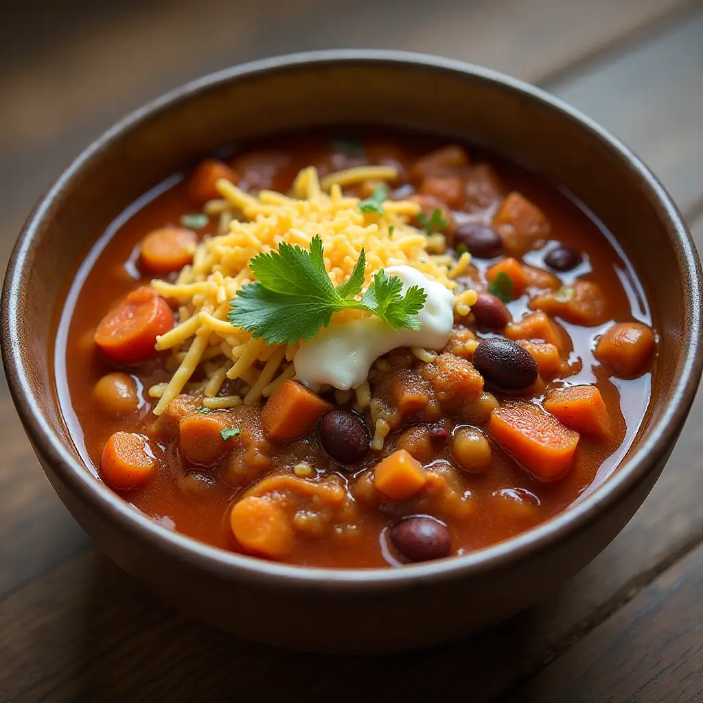Scooter's Vegan Tempeh Chili