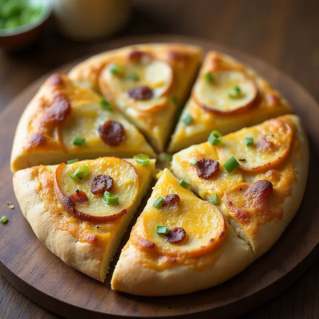 Loaded Potato Focaccia