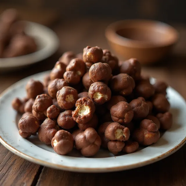 Dark Chocolate Popcorn