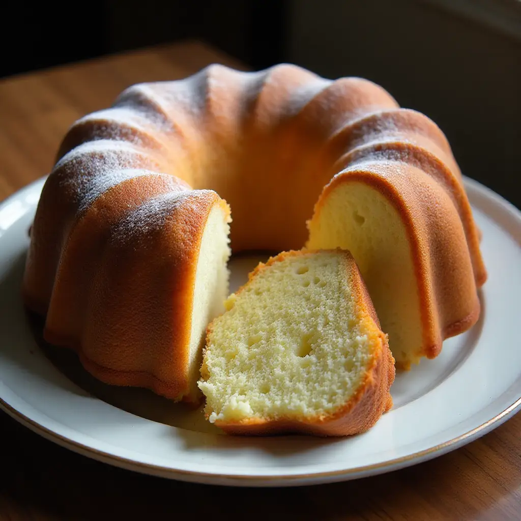 Cold Oven Pound Cake