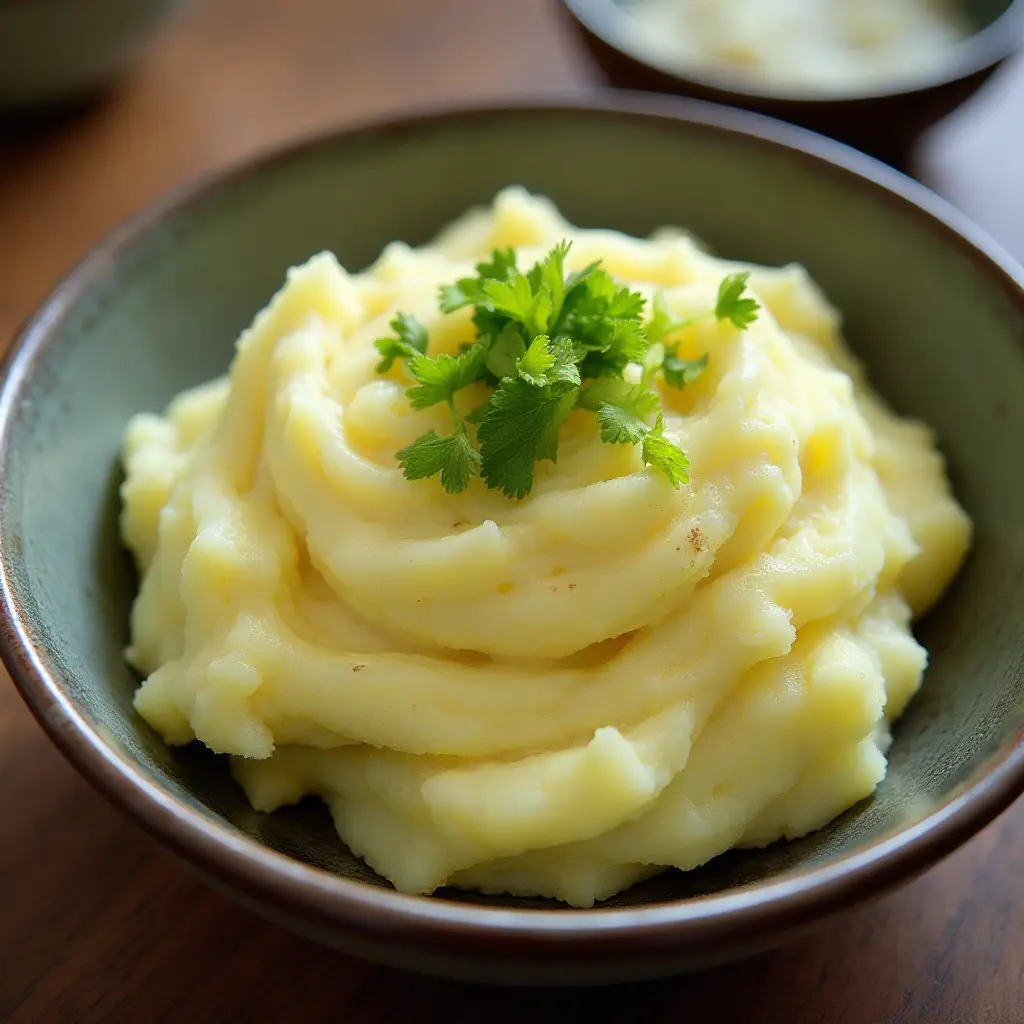 Wasabi Mashed Potatoes