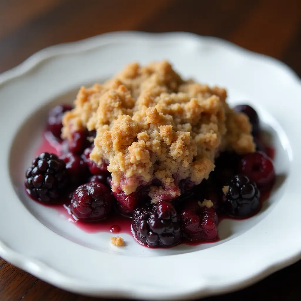 Blackberry Crisp