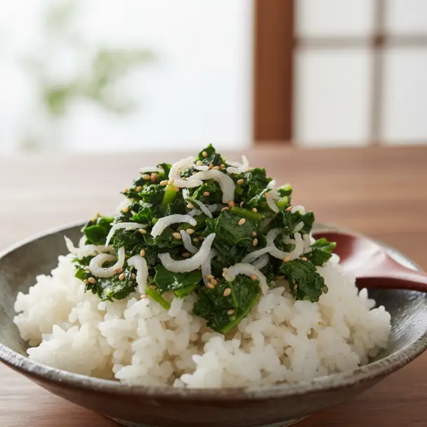 大根の葉のふりかけ