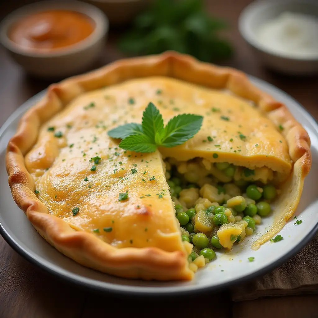 Super Easy Samosa Pie
