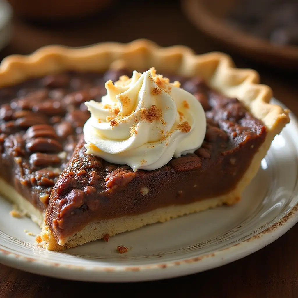 German Chocolate Pecan Pie