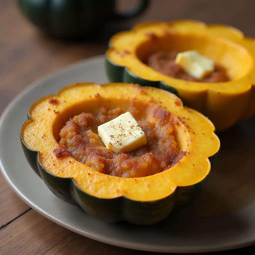 Baked Acorn Squash