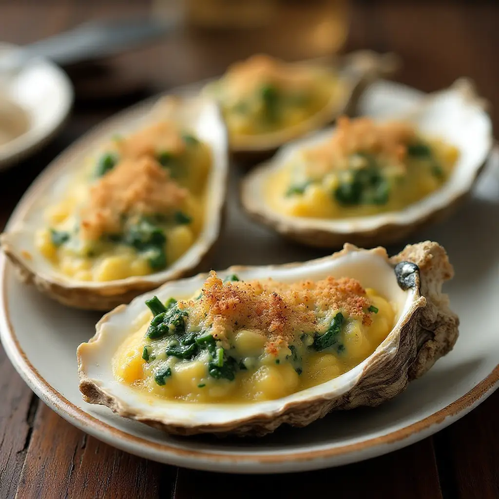 Rockin' Oysters Rockefeller