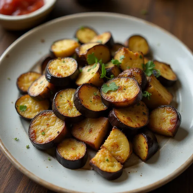 Air Fryer Eggplant