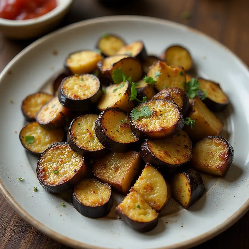 Air Fryer Eggplant